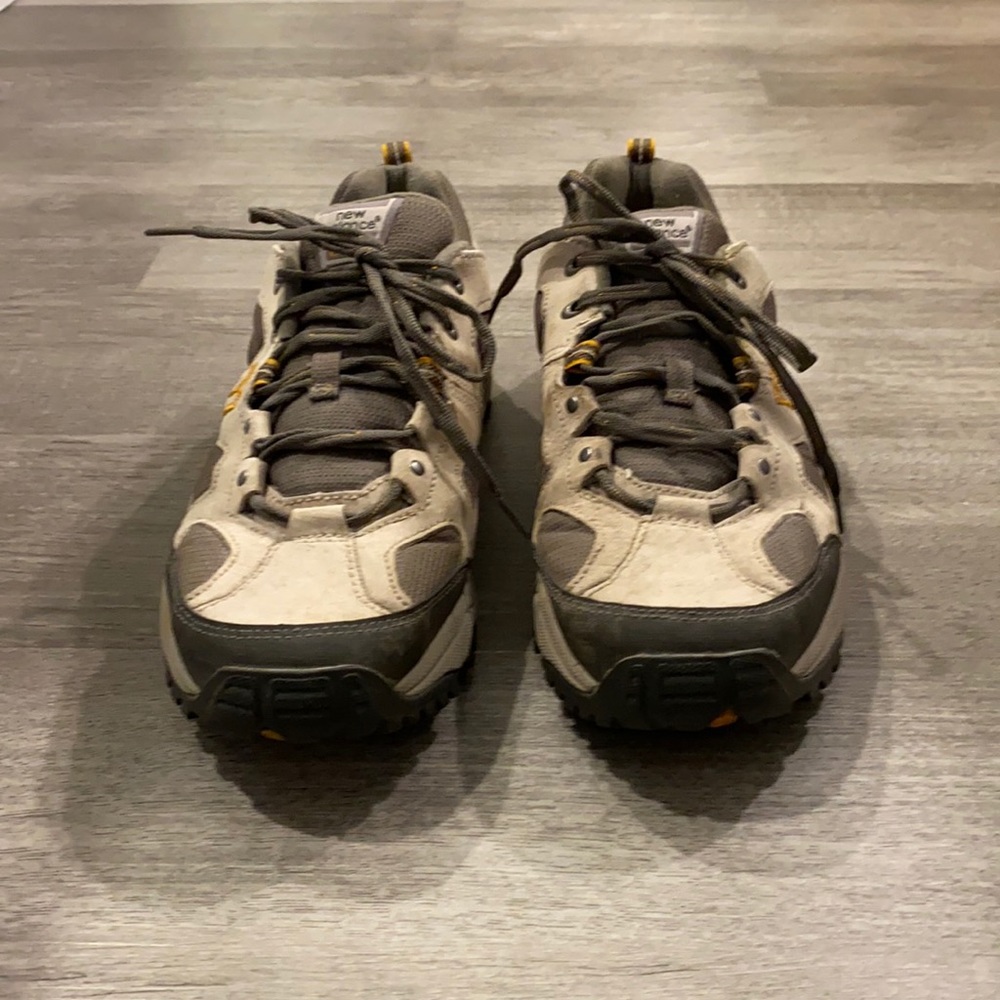 New Balance 642 hiking shoes.
